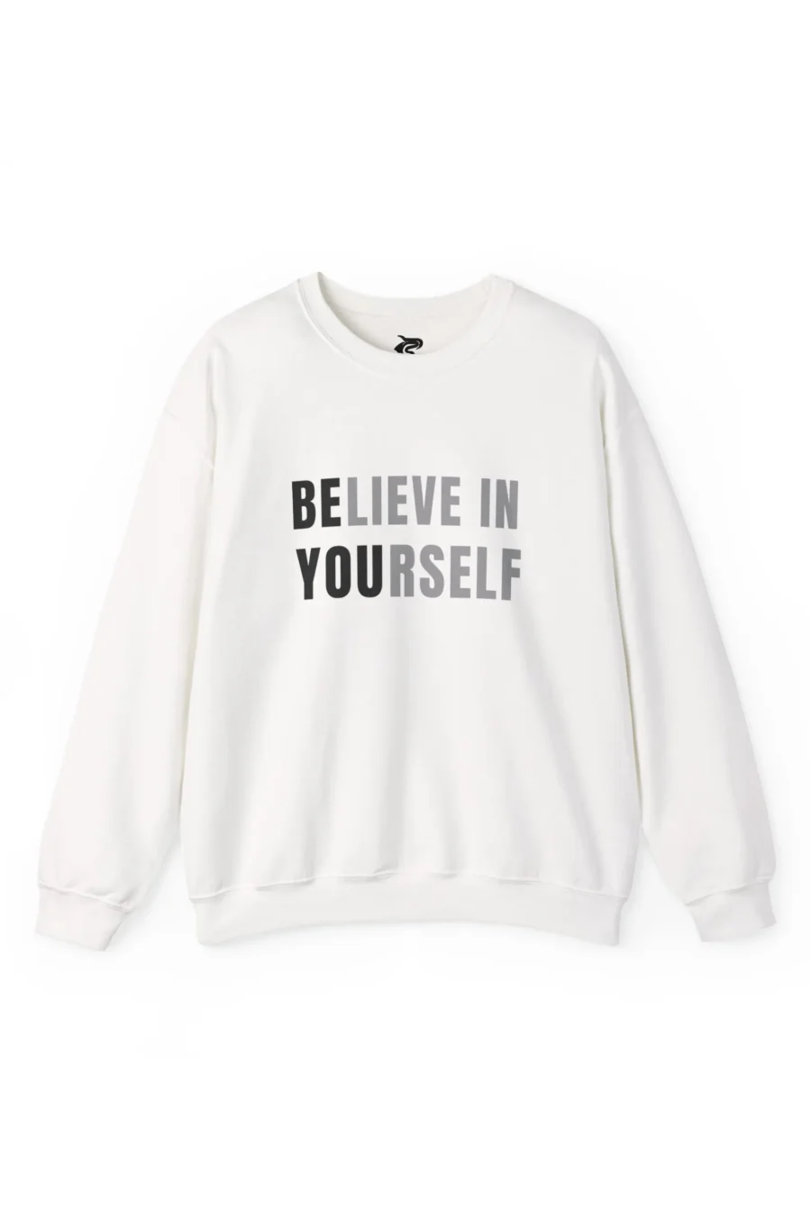 BELIEVE IN YOURSELF | Premium 350 GSM Motivational Sweatshirt for Men