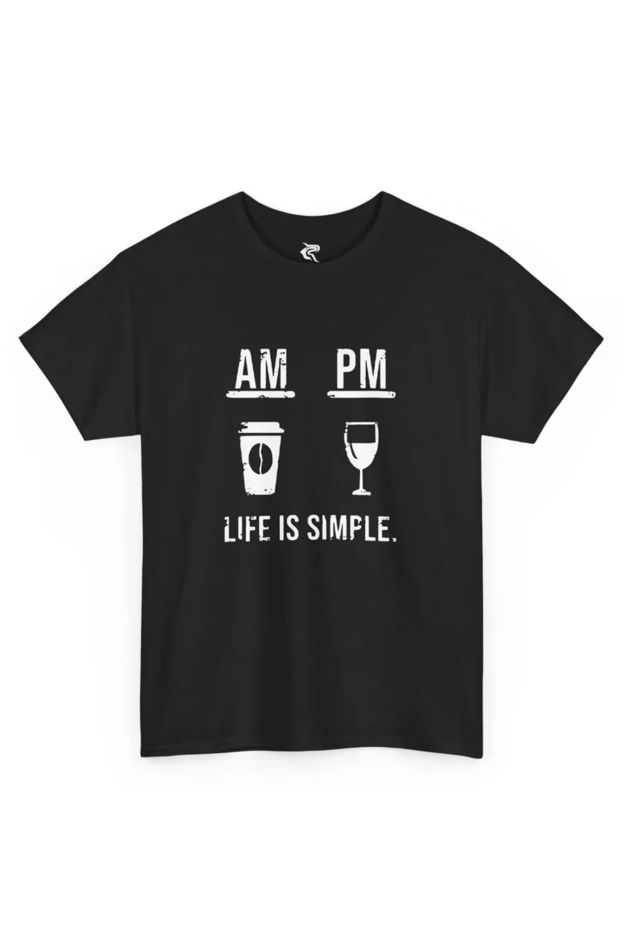 Life is Simple | Premium 180 GSM Funny Quote T-Shirt for Men