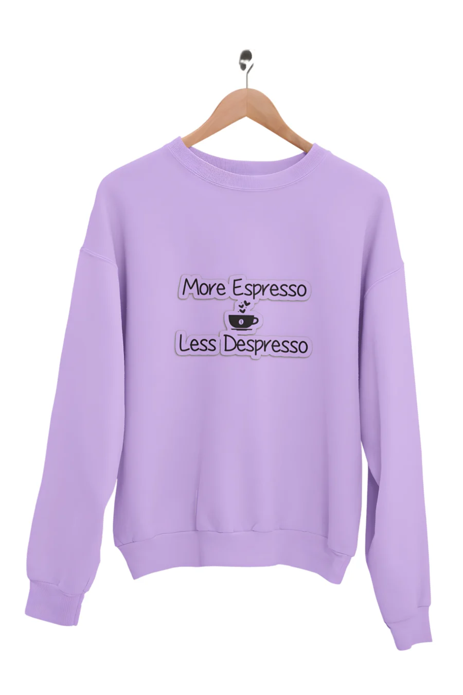 More Espresso Less Depresso | Premium Coffee Lover Sweatshirt