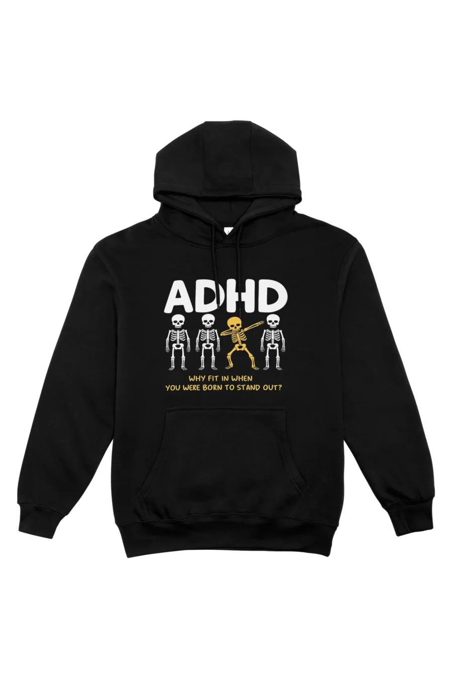 BORN TO STAND OUT | Premium ADHD Awareness Hoodie