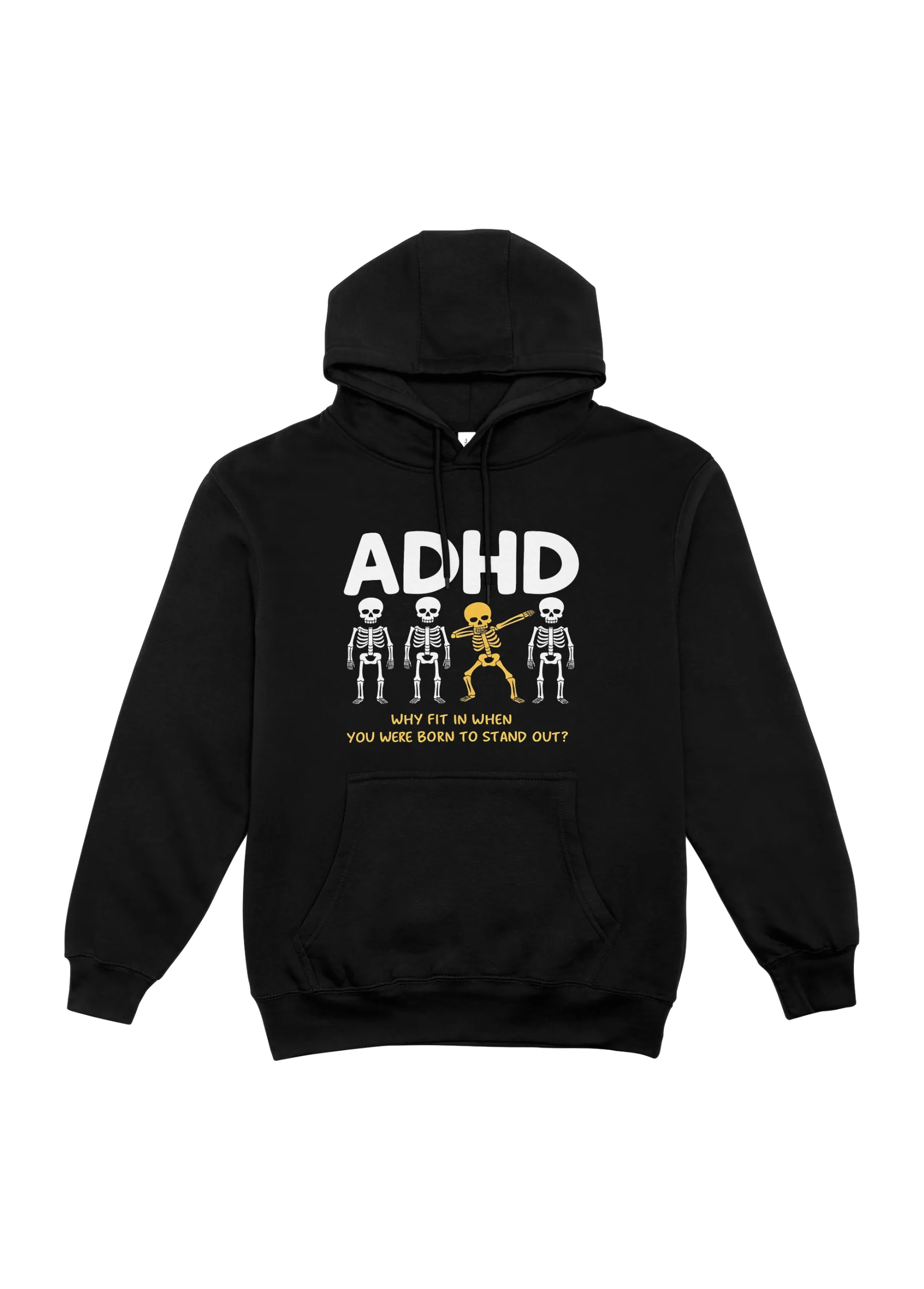 BORN TO STAND OUT | Premium ADHD Awareness Hoodie