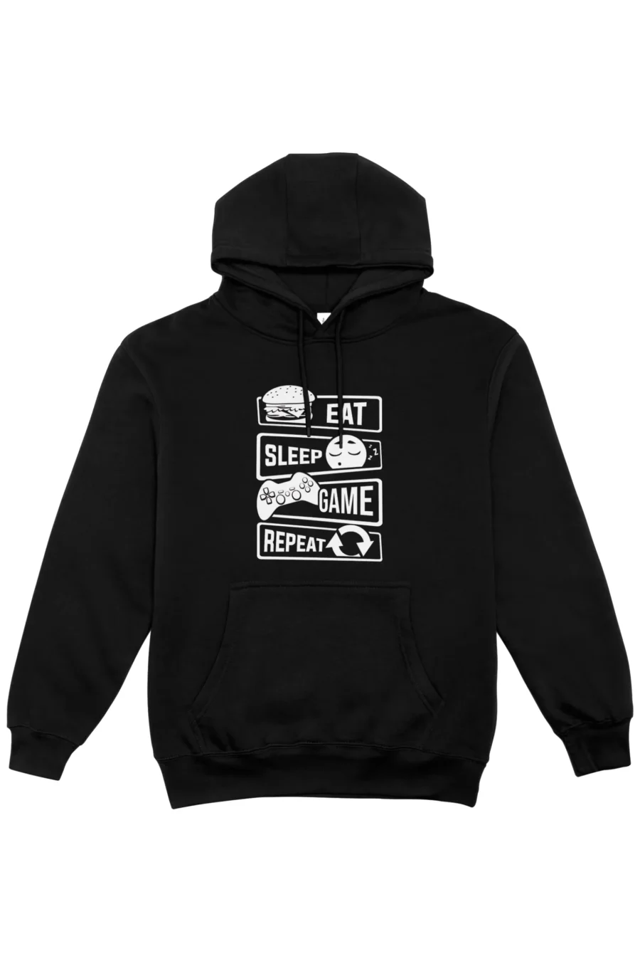 Eat-Sleep-Game-Repeat | Premium Gamer Lifestyle Hoodie
