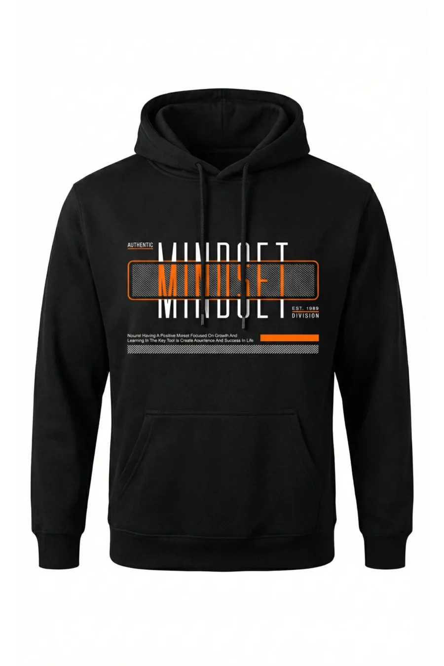Mindset Technical | Premium 350 GSM Black Unisex Hoodie
