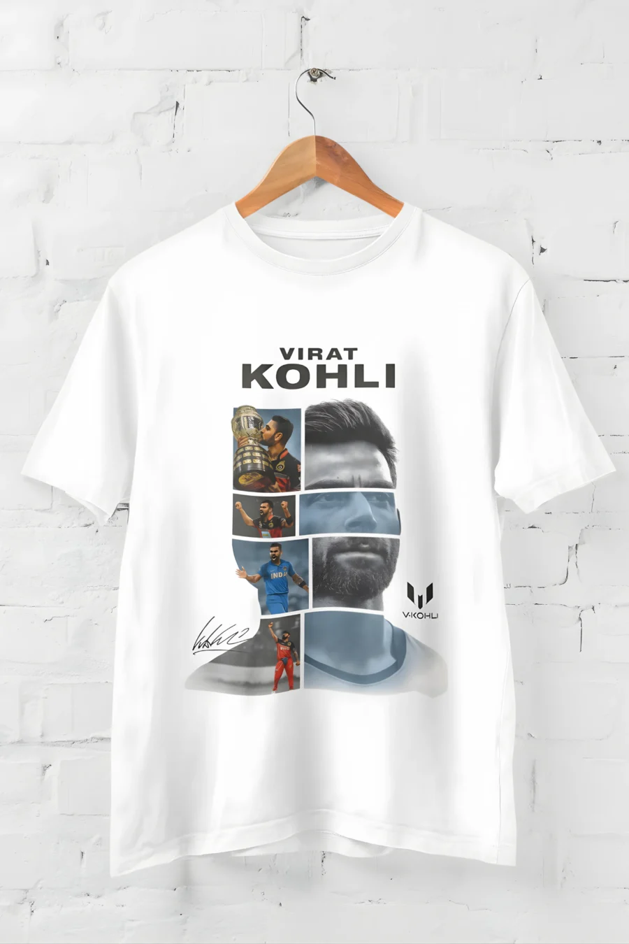 King Kohli Grunge Edition | Premium 180 GSM T-Shirt