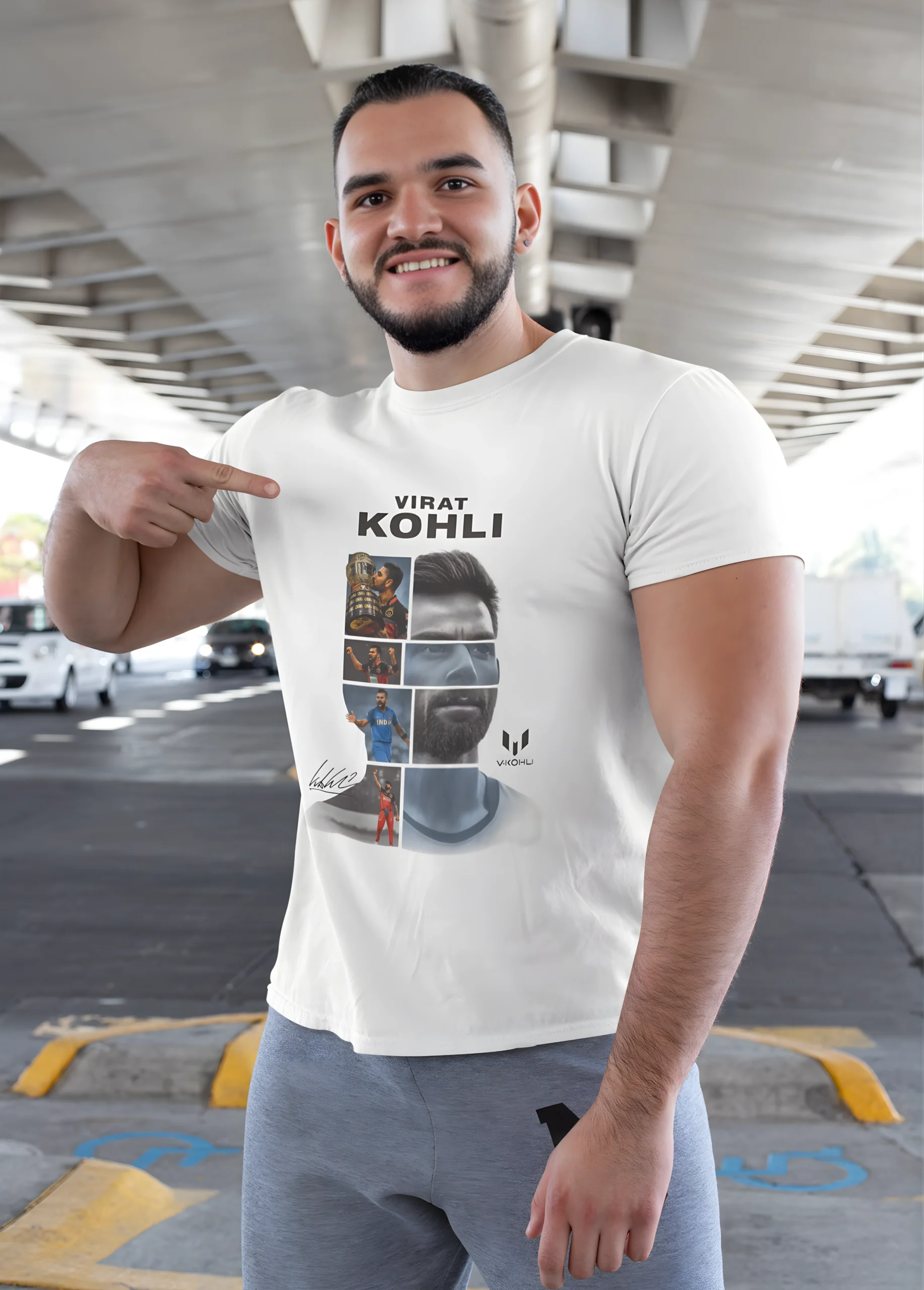 King Kohli Grunge Edition | Premium 180 GSM T-Shirt - Image 6