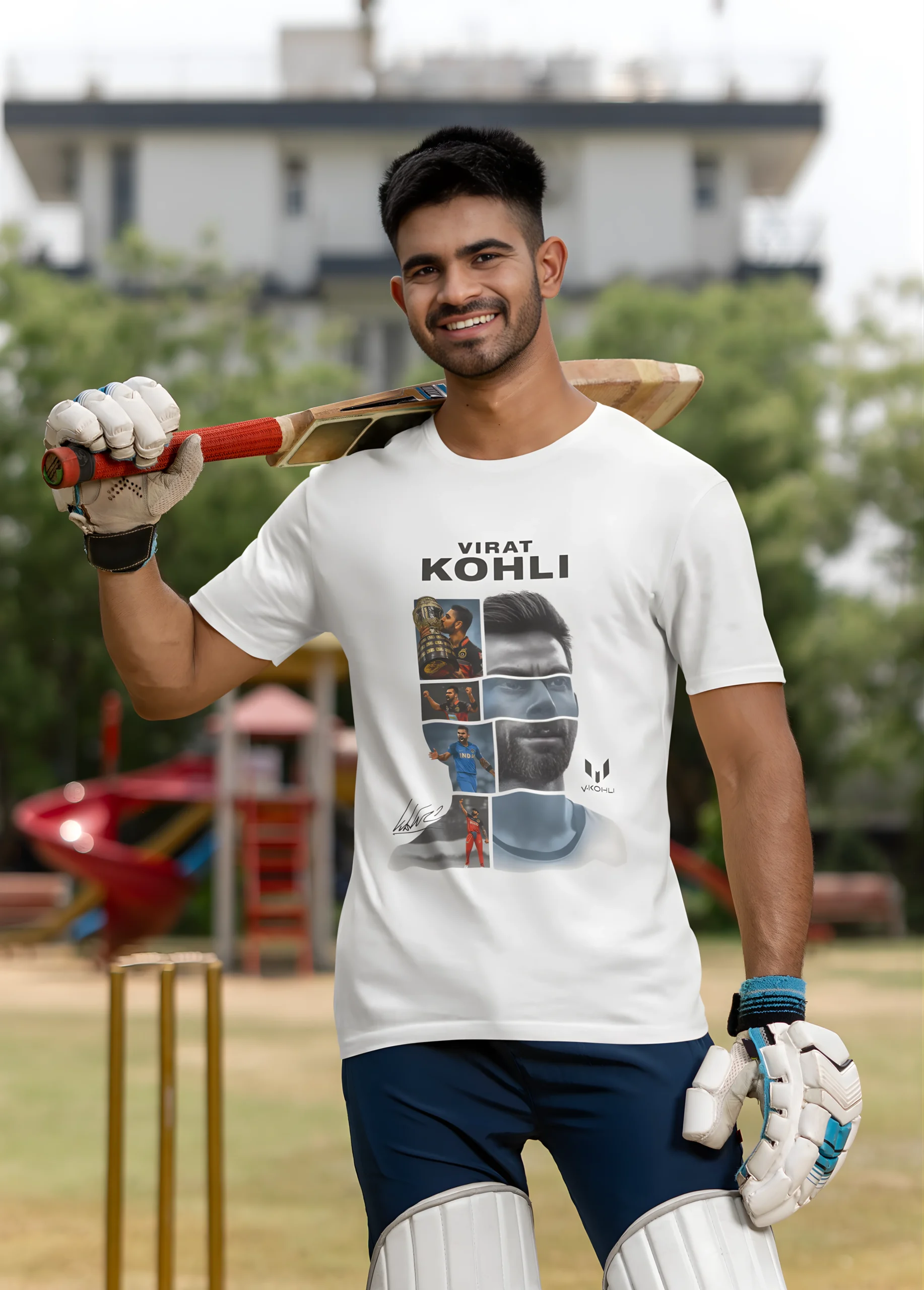 King Kohli Grunge Edition | Premium 180 GSM T-Shirt - Image 3